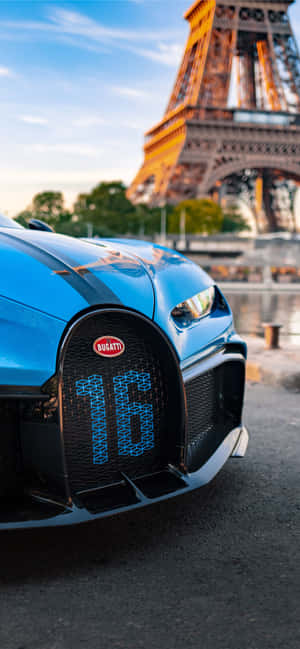 Фон Bugatti — Realme Note 70 Тапет