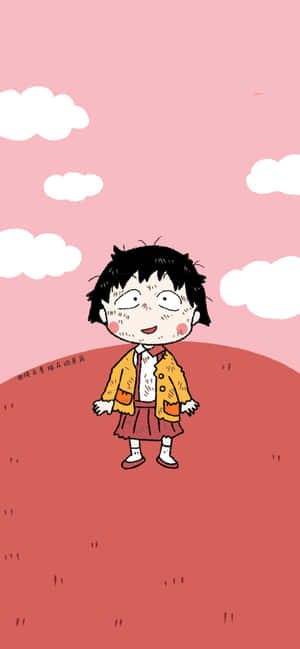 Фон Chibi Maruko Chan — Vivo Y11 Тапет