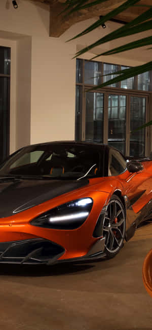 Фон Iphone X Mclaren 720s — Samsung S23 Ultra Тапет