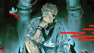 Фон Jujutsu Kaisen — Джу-джуцу Кайсен Тапет