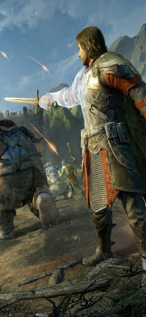 Фон Shadow of Mordor за iPhone X — Galaxy A55 Тапет