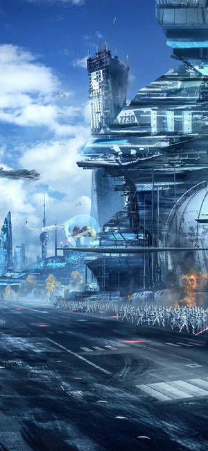 Фон за iPhone Star Wars 4k от битка — Galaxy Note Тапет