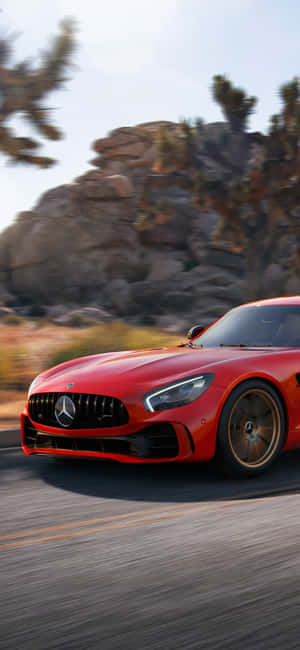 Фон Iphone X Amg Gt-r — Honor Play 60A Тапет