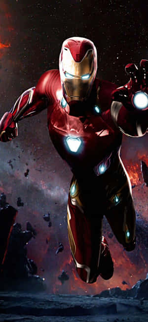 Фон за iPhone X с Iron Man — Vivo X500 Тапет