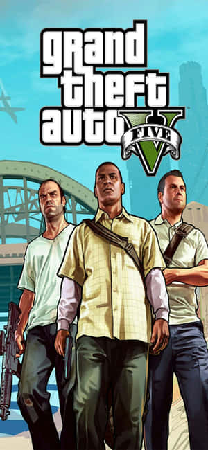Фон за iPhone X от Grand Theft Auto V — iPhone X Тапет