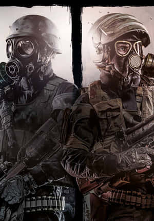 Фон за iPhone X от Metro Last Light — Игри GIF Тапет