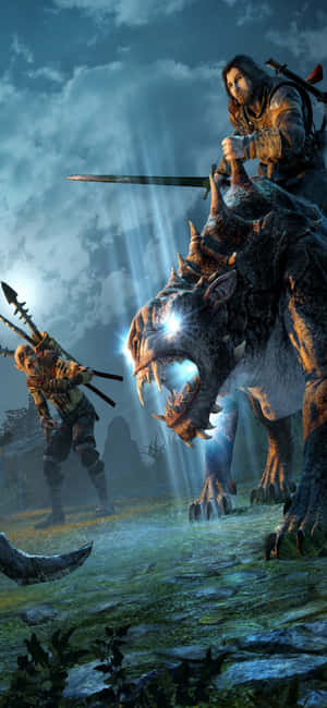 Фон за iPhone X от Shadow of Mordor — iPhone Xr Тапет