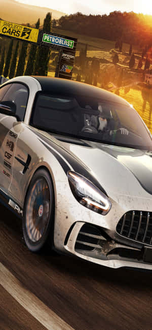 Фон за iPhone X от Project Cars — Galaxy M17e Тапет
