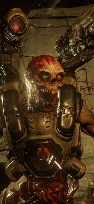 iPhone Xs Doom фон — Realme Neo7x Тапет