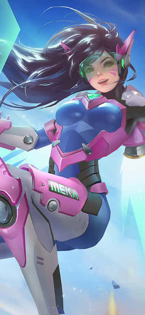 iPhone Xs Max Overwatch фон — Honor X5d Plus Тапет