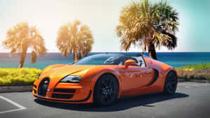 Фон на Bugatti