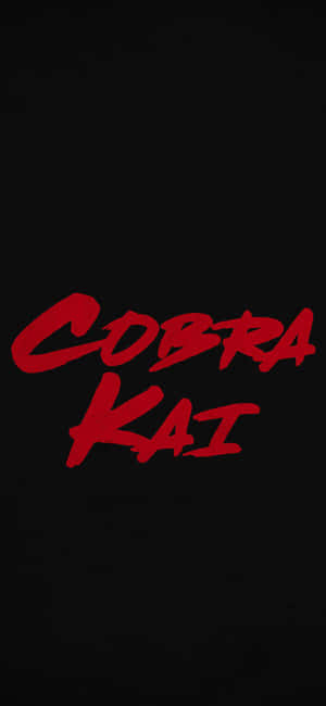 Фон Cobra Kai за iPhone XR — RedMagic Тапет