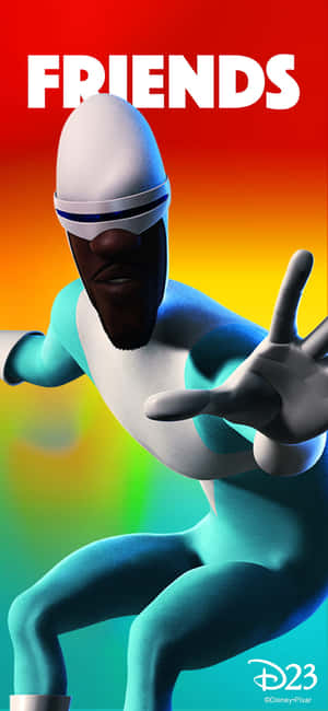Frozone Сладък Съвпадащ Най-добър Приятел Начален Екран Идея — Oppo Reno Тапет