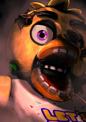 Тапет с цифрово изкуство FNAF Chica — OnePlus Pad 3 Тапет