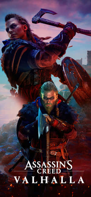 iPhone Xs Max Assassin's Creed Valhalla фон — Vivo Y600 Turbo Тапет