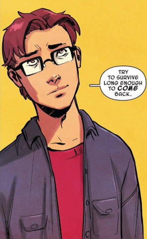 Червенокос Peter Parker Comic Art тапет — Lenovo Yoga Tab Тапет