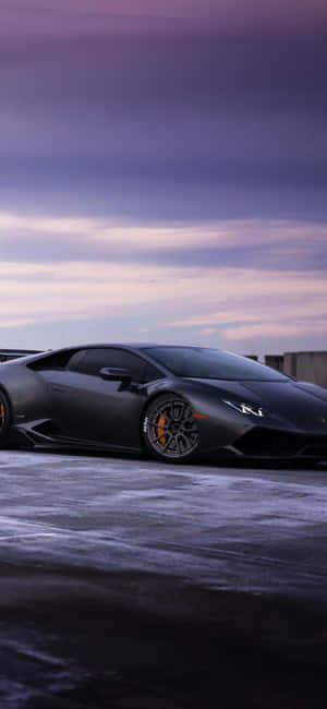 Черен Lamborghini Iphone — Oppo Find X9 Ultra Тапет