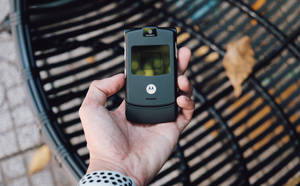 Черен сгъваем Motorola