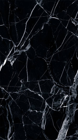 Черно-бял мрамор Marquina за iPhone — Черно-бяла естетика GIF Тапет