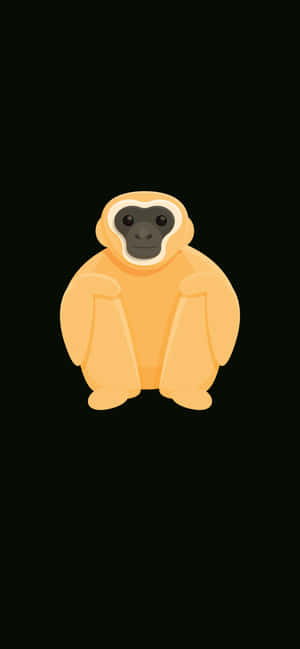 Фон за iPhone Xs Max Gibbon — Huawei nova 16s Тапет