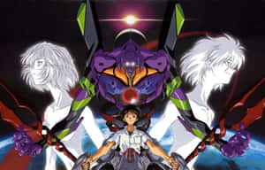 Снимки на Neon Genesis Evangelion — 新世紀エヴァンゲリオン Тапет