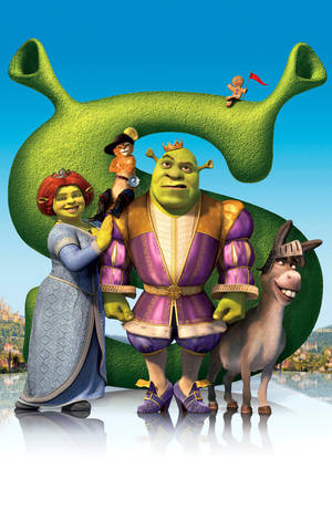 Shrek the third тапет — Moto Pad Тапет