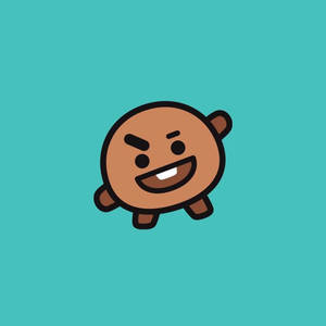 Шуки BT21 тюркоазен постер тапет — Pixel Watch Тапет