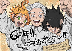 Снимки от The Promised Neverland — Аниме герои Тапет