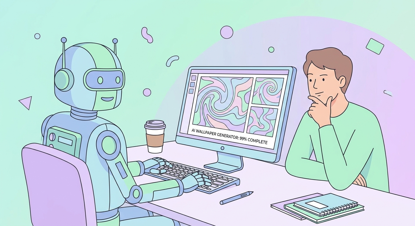 AI-генерирани тапети: Плюсове, минуси, правен статус